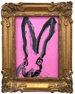 Untitled (Bunny on Hot Pink)