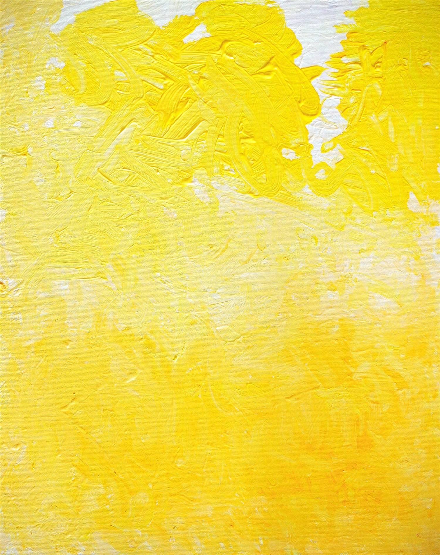 One Glorious Morning In Yellow And White - Painting by Robert Gregory Phillips