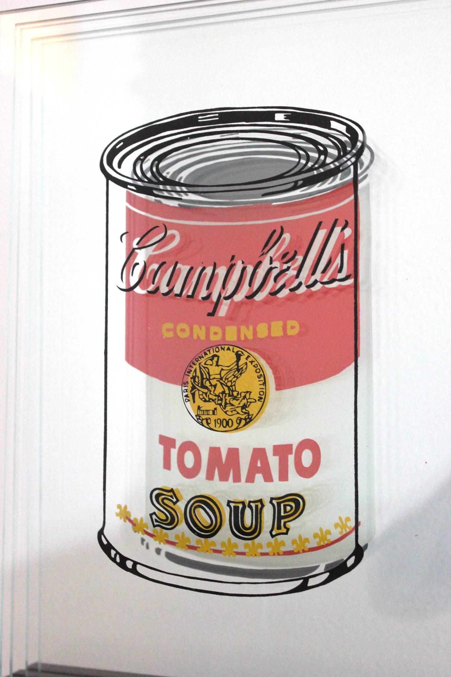 Sculpture en verre 3D « Campbell's Tomato Soup » d'après Andy Warhol en vente 5
