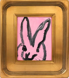 Untitled (Bunny on Chiffon Rose Pink)