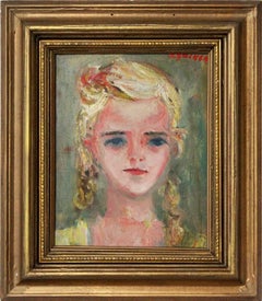 Young Girl with Braids