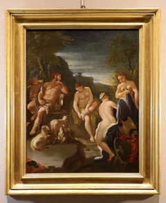 Judgment Of Paris Malinconico Paint 17/18th Century Oil on canvas Old master Art