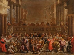 Matrimonio a Cana, Veronese, XVII-XVIII secolo, olio su tela, opera di un maestro del passato