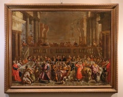 Matrimonio a Cana, Veronese, XVII-XVIII secolo, olio su tela, opera di un maestro del passato