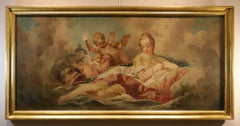 „Geburt der Venus“ von Boucher, Gemälde aus dem 18. Jahrhundert, Öl auf Leinwand, Alte Meister der französischen Schule