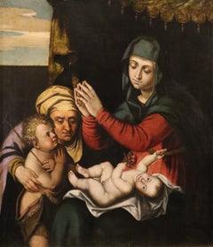 Madonna Pulzone, peinture du XVIe siècle, huile sur toile, maître ancien, thème religieux, Italie, art