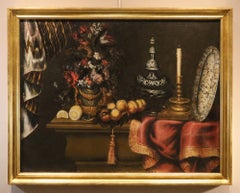 Still-life Flower Tibaldi Paint 17th Century Oil on canvas Old master Italy Art