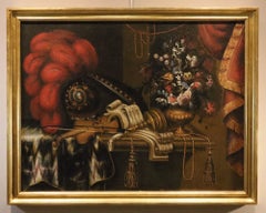 Still-life Armor Tibaldi Paint 17th Century Oil on canvas Old master Italy Art