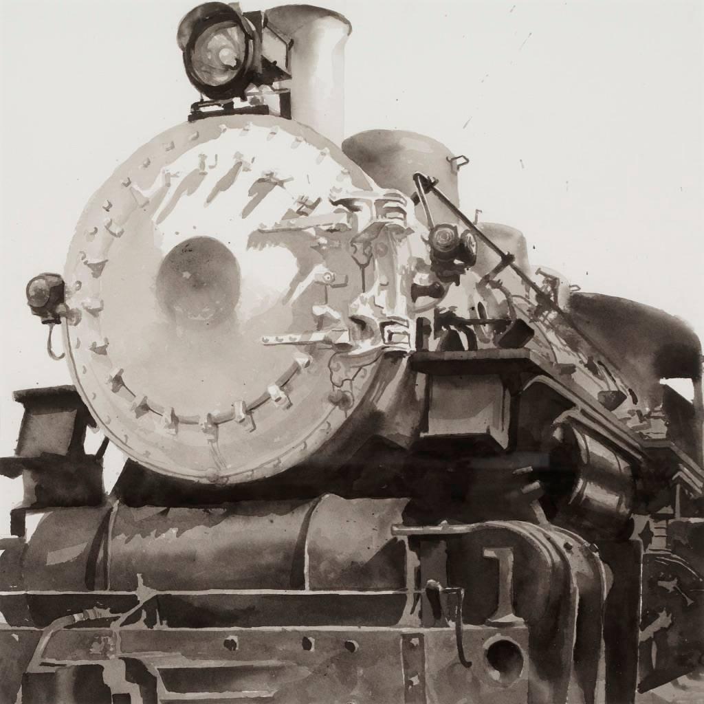 Study: Locomotive of Kenyon - Art by Drew Ernst
