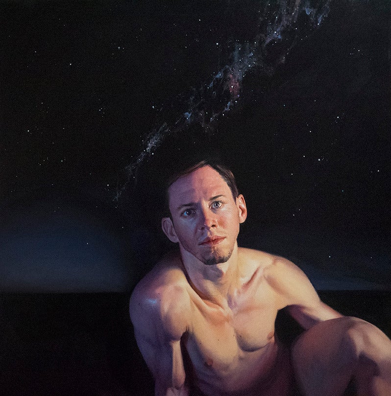 Thomas Wharton Nude Painting - Solstice
