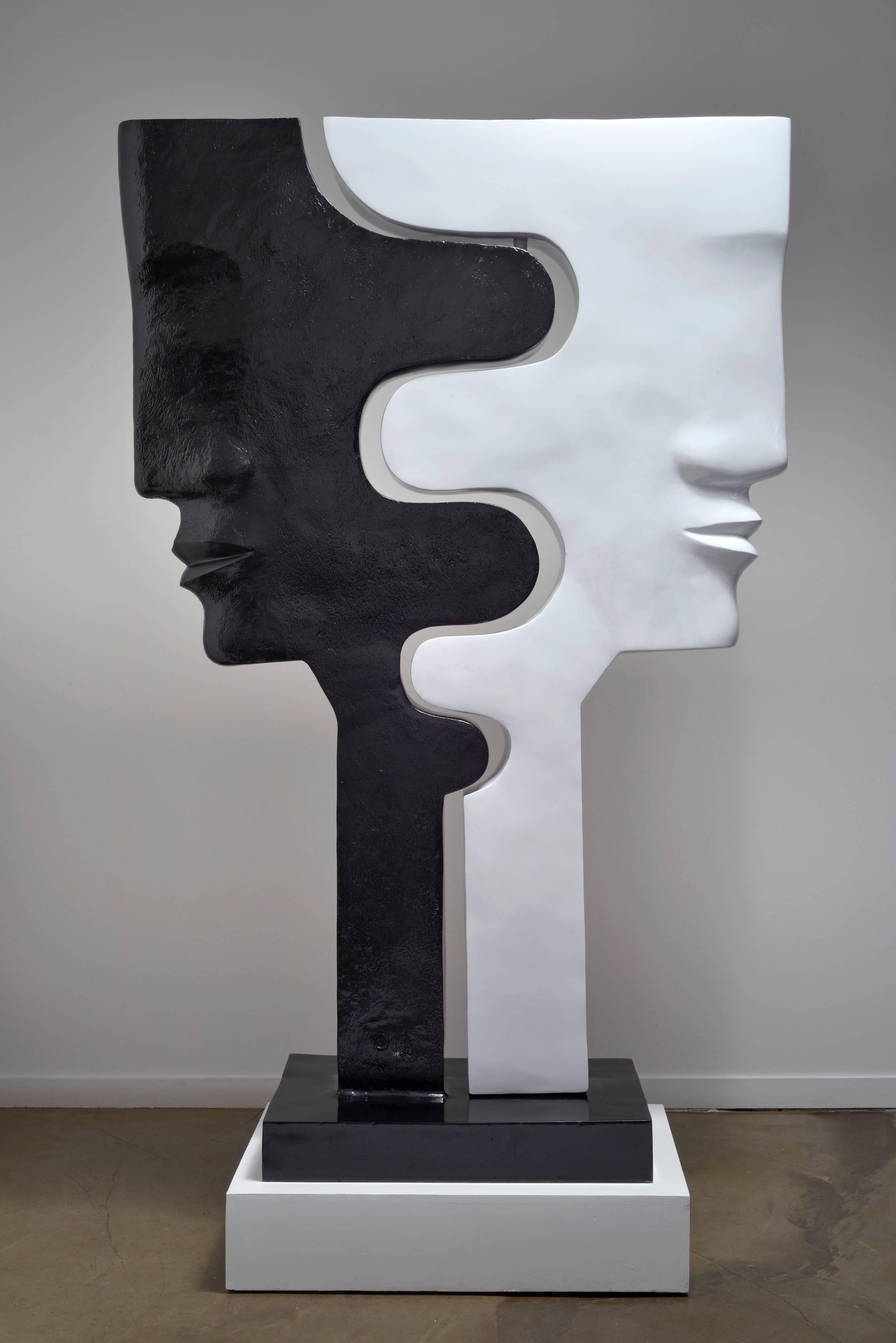 Claire Obscure 1/8 - Sculpture by Jacques Le Bescond