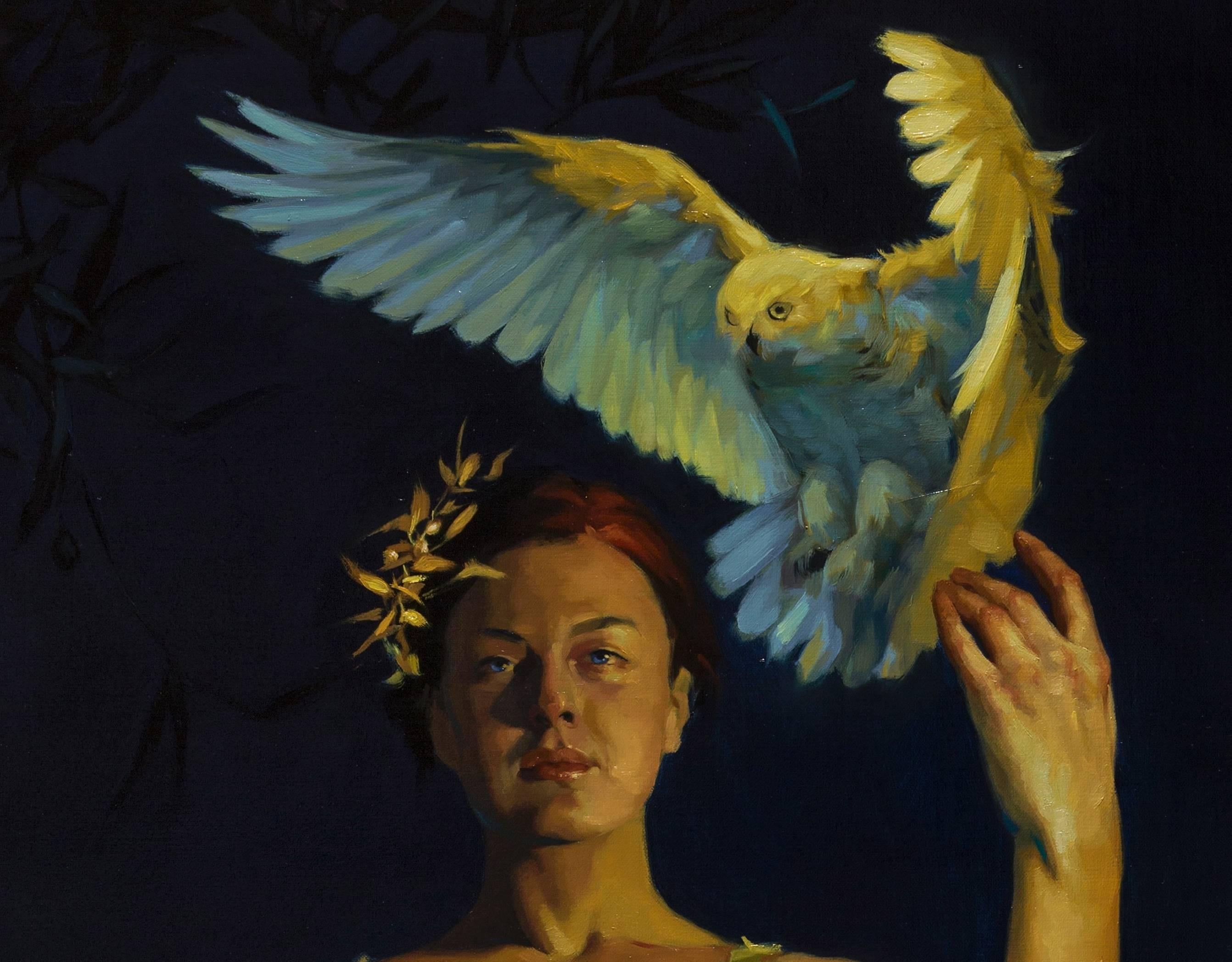 Athena - Painting by Jennifer Gennari