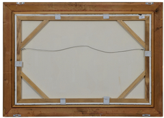Jean Nerfin, « Musiciens », groupe de jazz néo-cubiste plein de dynamisme, huile sur toile, 2004