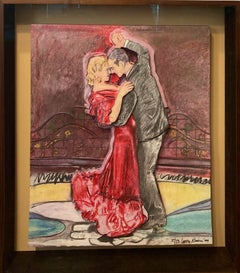 Larry Rivers „Fred and Ginger“, 1999 – Großformatiges, signiertes 3D-Pop-Art-Mischtechnik-Werk
