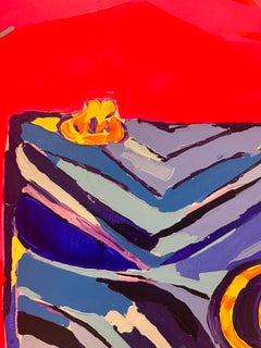 Gucci Bag: Pop Inspired, Acrylic on Canvas Painting
