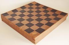 American Boxed Chess Set 'Chess-Nuts' by Invento for Hammacher Schlemmer.