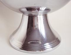 American Art Deco Chrome-Plated Planet Saturn Wine Cooler by Lehman Bros., NYC