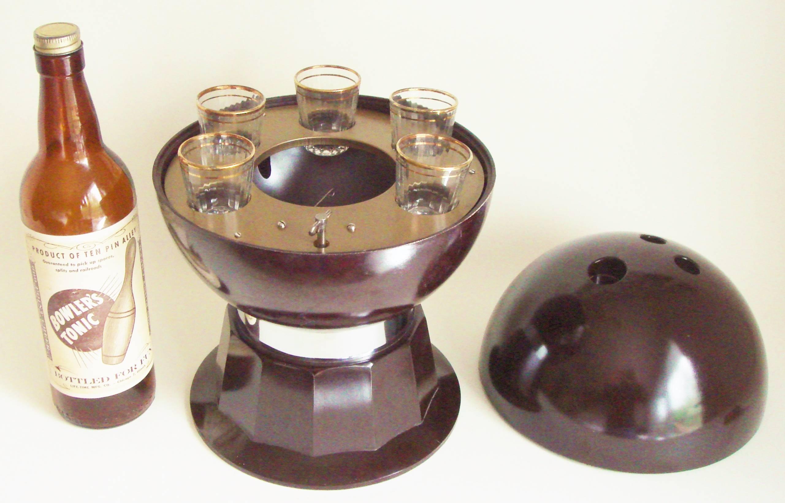 glass bowling ball