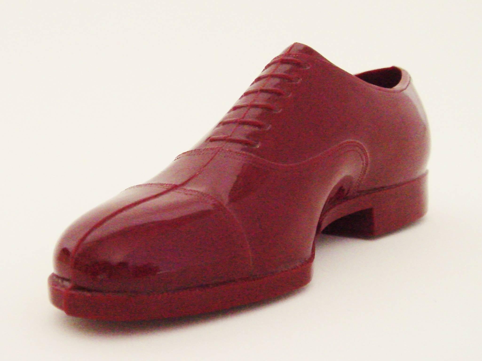 Molded American Mid-Century Salesman Sample Plastic the Rand Shoe with Original Box