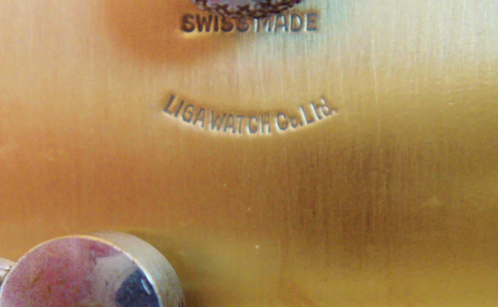 Swiss Art Deco Chrome, Copper & Brass Architectural Musical Alarm Clock by Liga 1