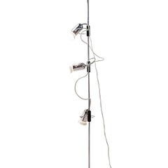 Mid-Century Chrome Floor Lamp by Francesco Fois for Reggiani, 1960s