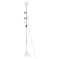 Mid-Century Chrome Floor Lamp by Francesco Fois for Reggiani, 1960s