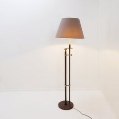 Mid-century height-adjustable floor lamp in the style of Bergboms - 1960s