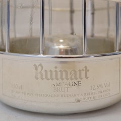 “Decanter” by Maison Christofle for Ruinart mounted as a table lamp - 1980/90s