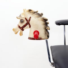 "Cavallino" Vintage children's hairdresser or barber chair - 1950s
