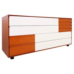 Vintage Ten-Drawer Dresser / sideboard by B&B Italia - 1970s