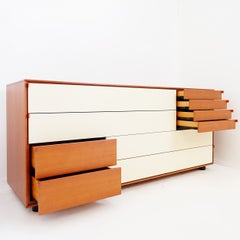 Vintage Ten-Drawer Dresser / sideboard by B&B Italia - 1970s