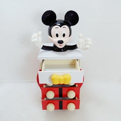 "Mickey Mouse" chest of drawers by Pierre Colleu for Starform, France 1980s