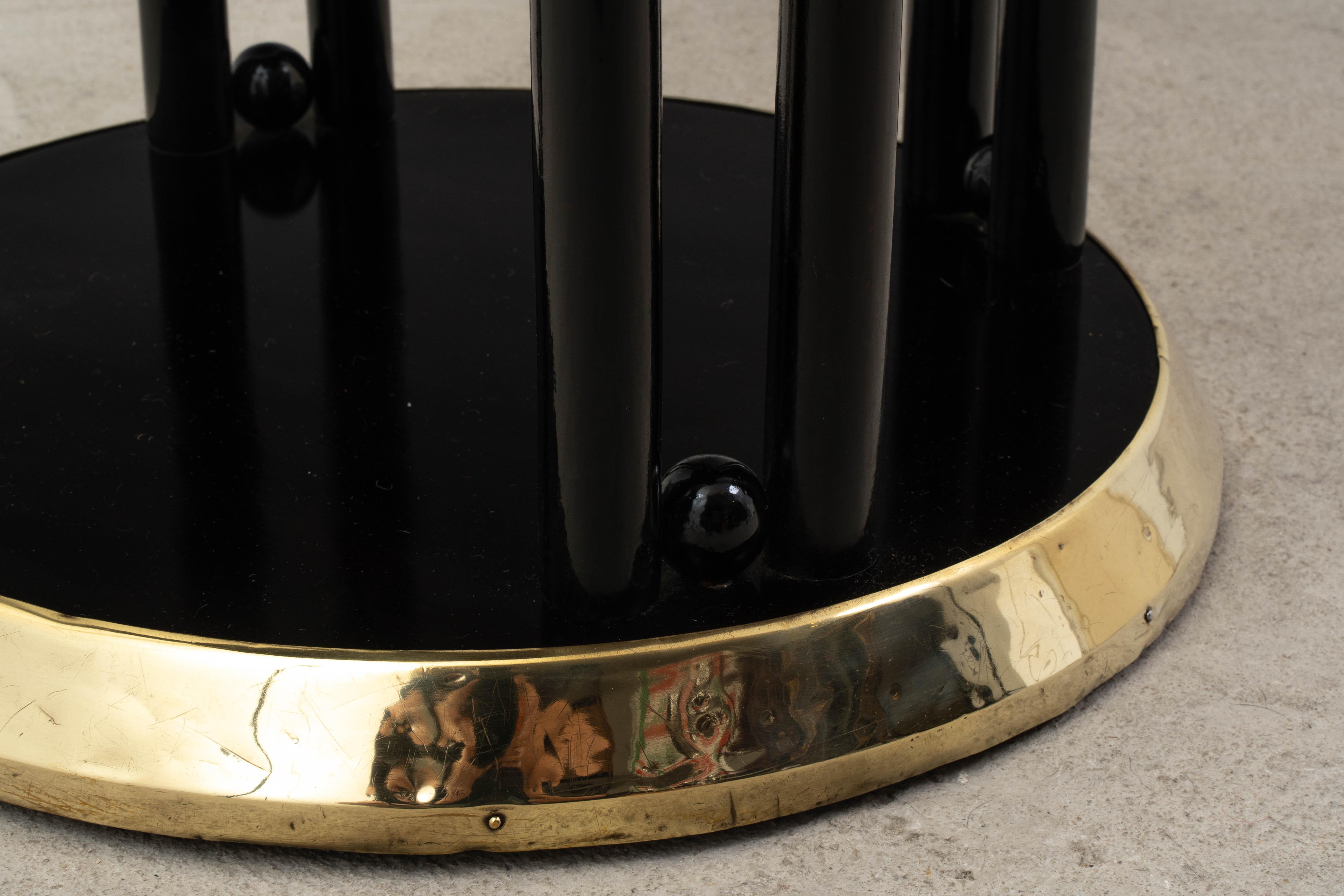J.&J. Kohn - Josef Hoffmann - Side Table - Fledermaus - Beech For Sale 9