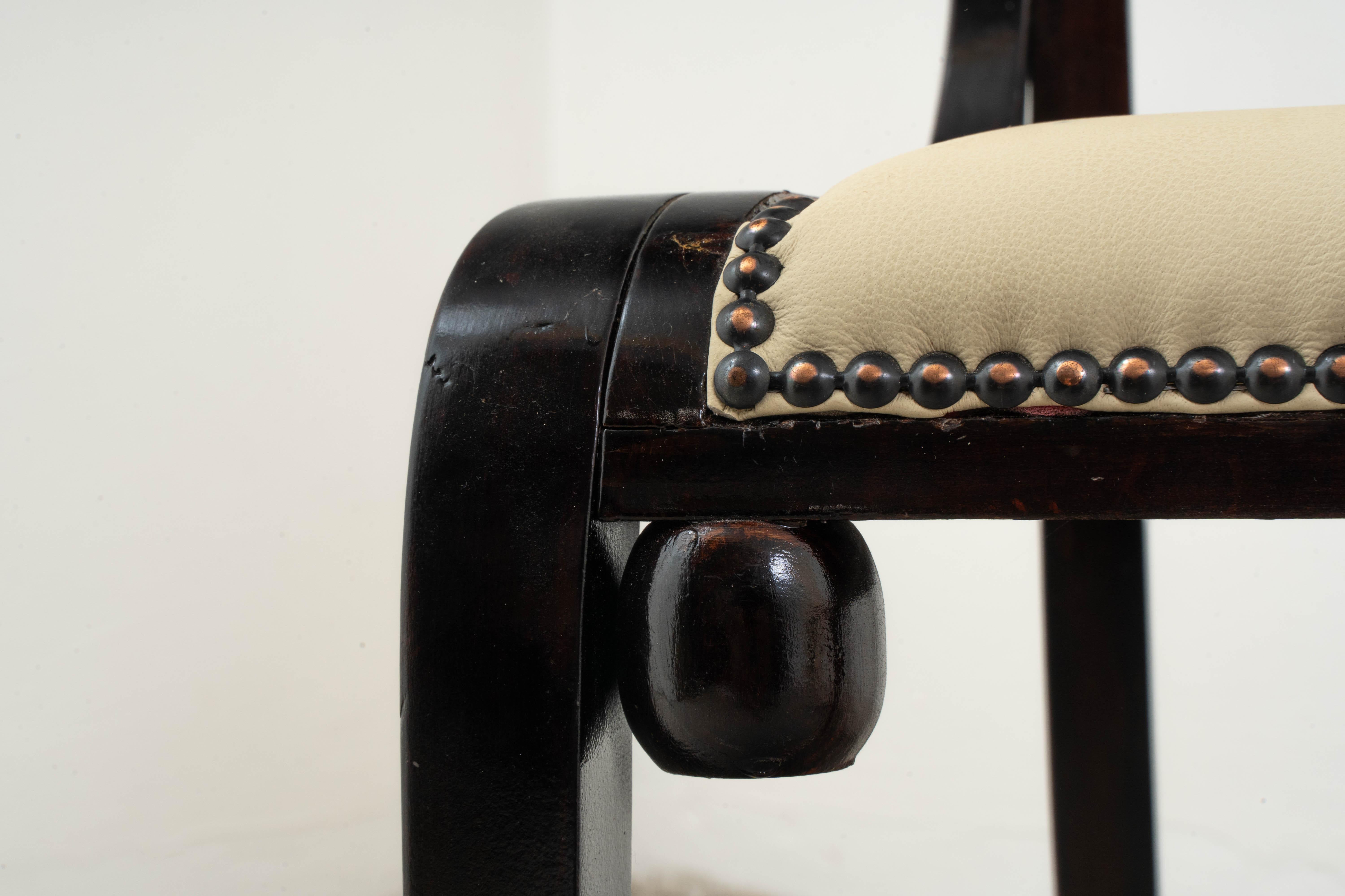 Satz Esszimmerstühle aus Buche von Josef Hoffmann für Jacob & Josef Kohn im Angebot 5