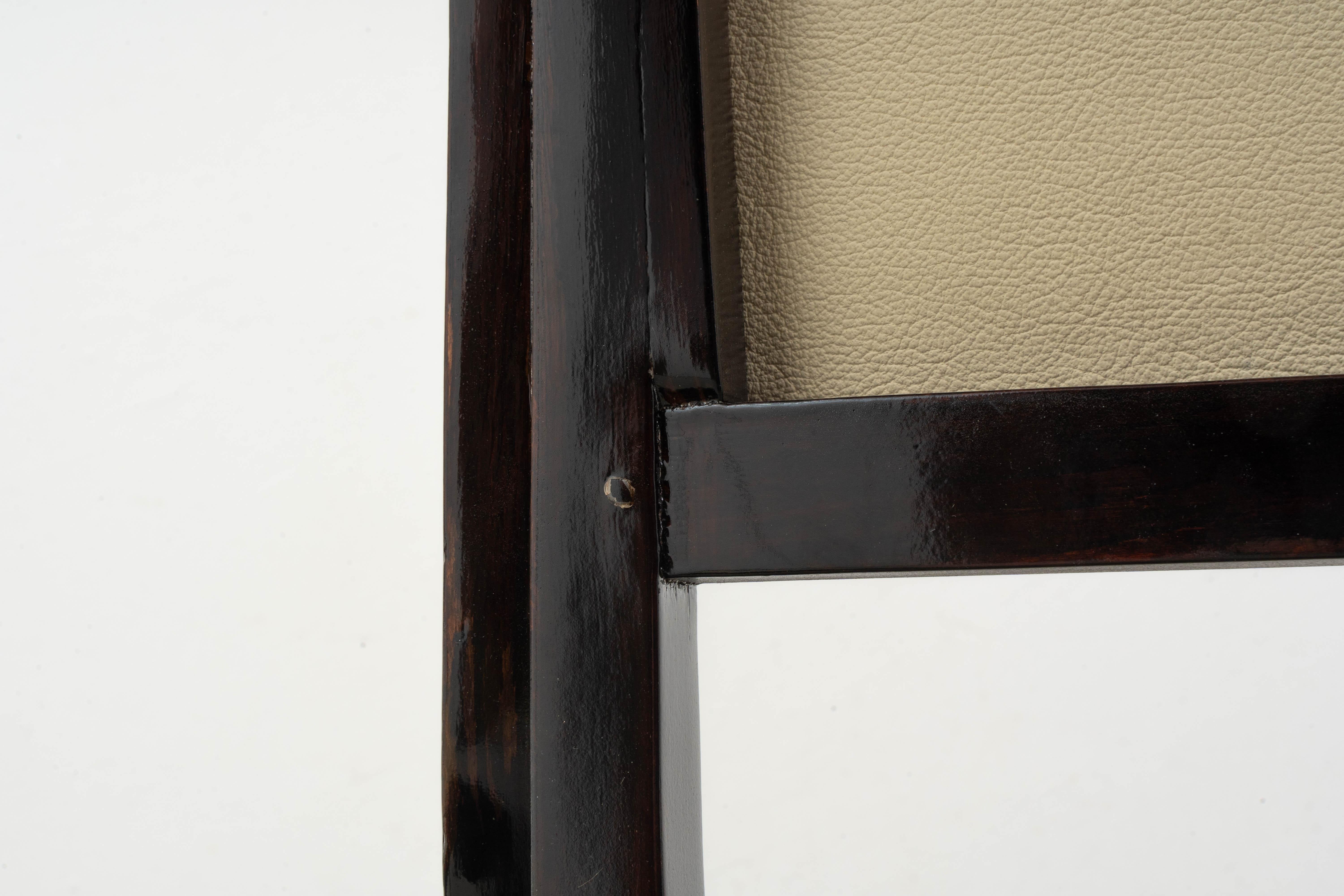 Satz Esszimmerstühle aus Buche von Josef Hoffmann für Jacob & Josef Kohn im Angebot 10
