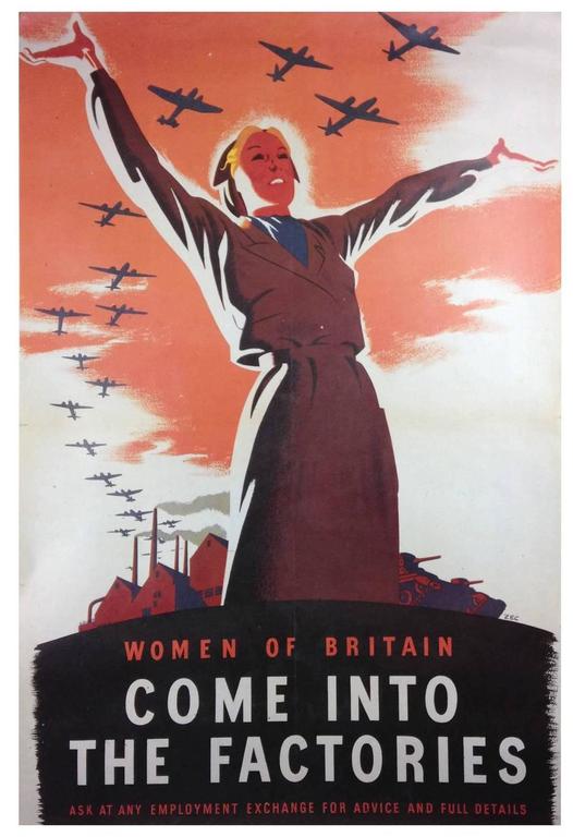 Collection of WWII Themed British Propaganda Posters For Sale at 1stDibs