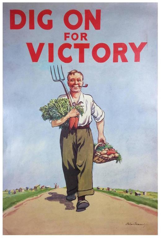 Collection of WWII Themed British Propaganda Posters For Sale at 1stDibs