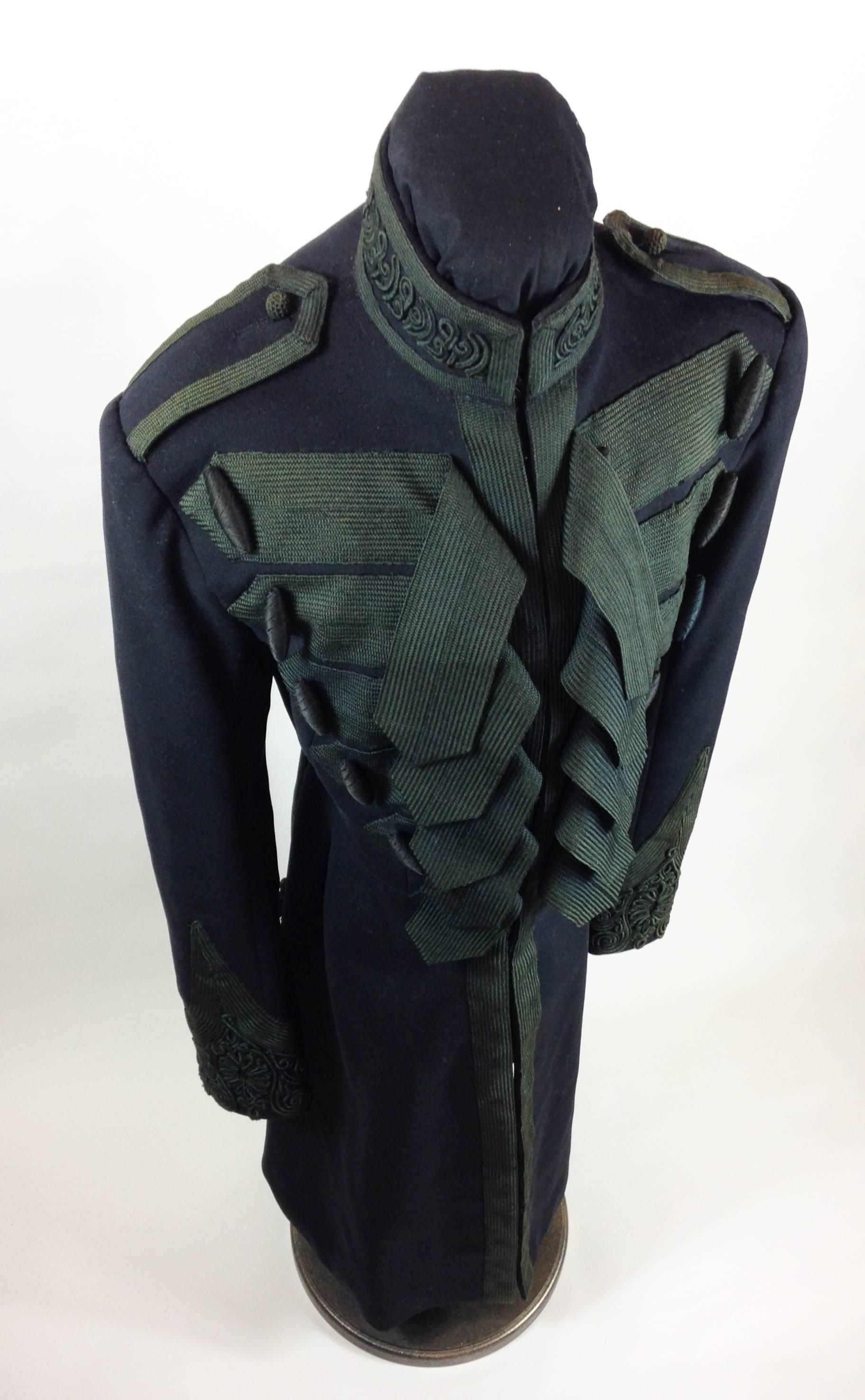 british army officer's frock coat