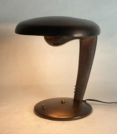 Lámpara de escritorio «Eye-Saver» de Jean Otis Reinecke, modelo «Cobra», para Faries, hacia 1946