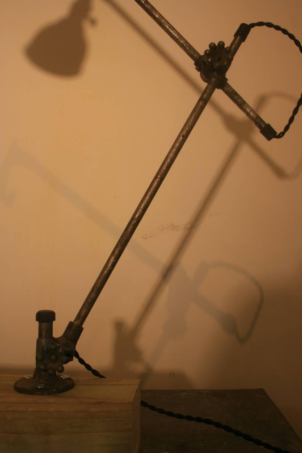 Classic O.C. White Industrial Task lamp 1