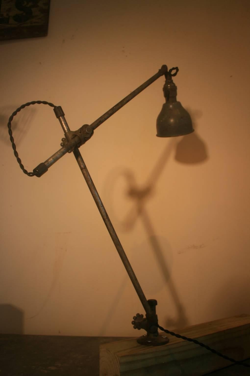 Classic O.C. White Industrial Task lamp 2