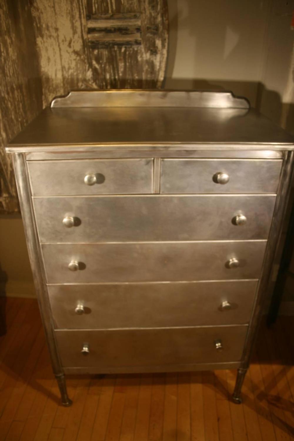 1930s Steel Industrial Dresser at 1stdibs