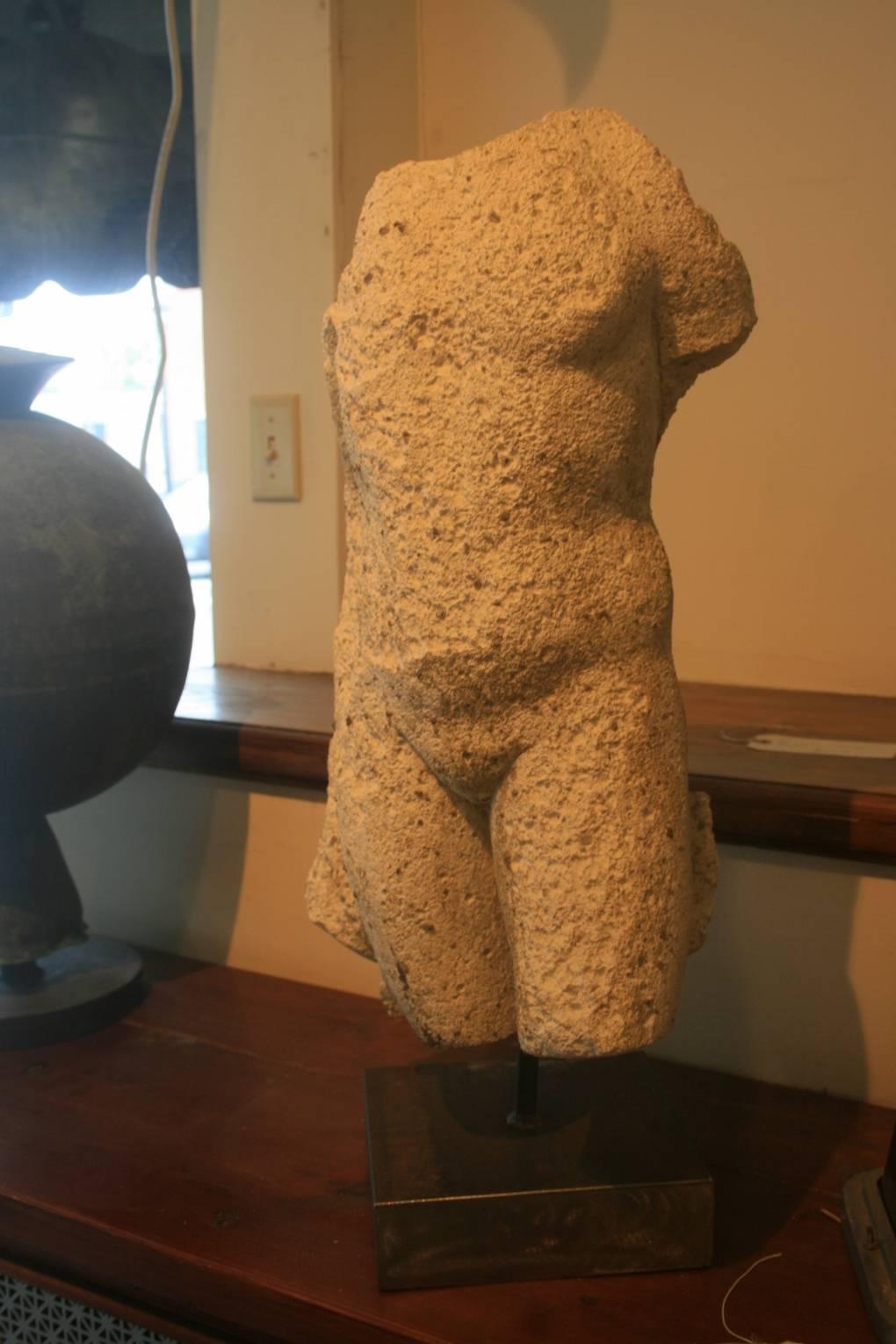 Weathered Classical Greek Statue or Sculpture, 20th Century For Sale 2