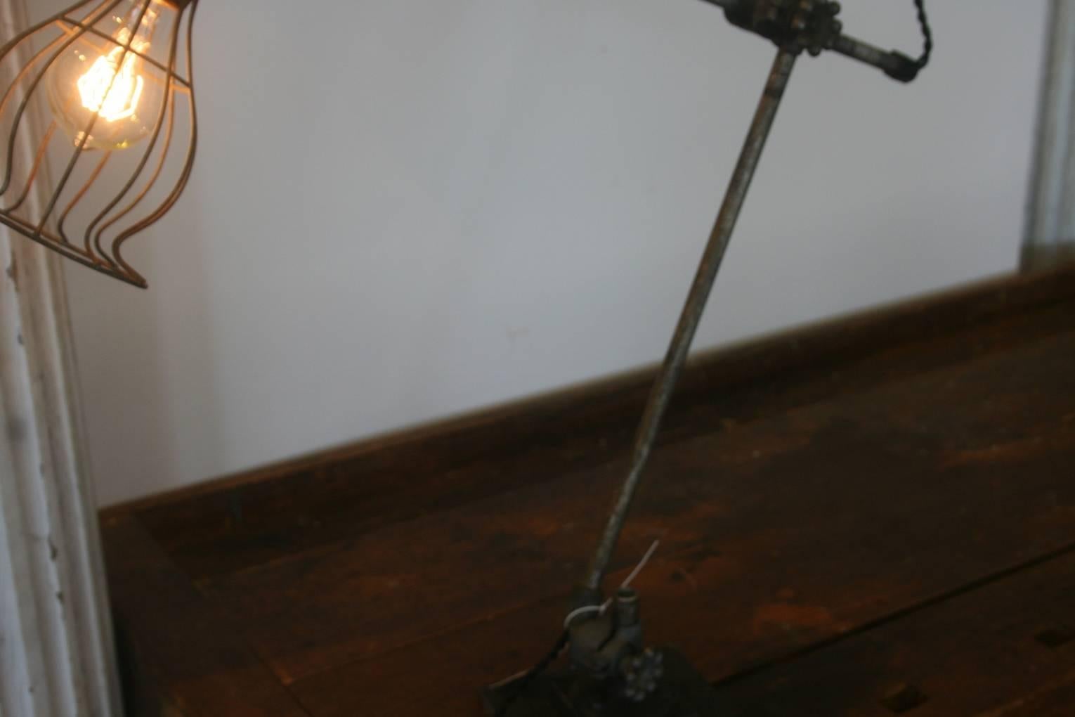 O.C. White Industrial Task Desk Lamp 1