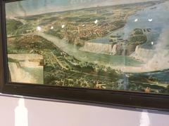 19th Century Panoramic Niagra Falls Aerial View Print