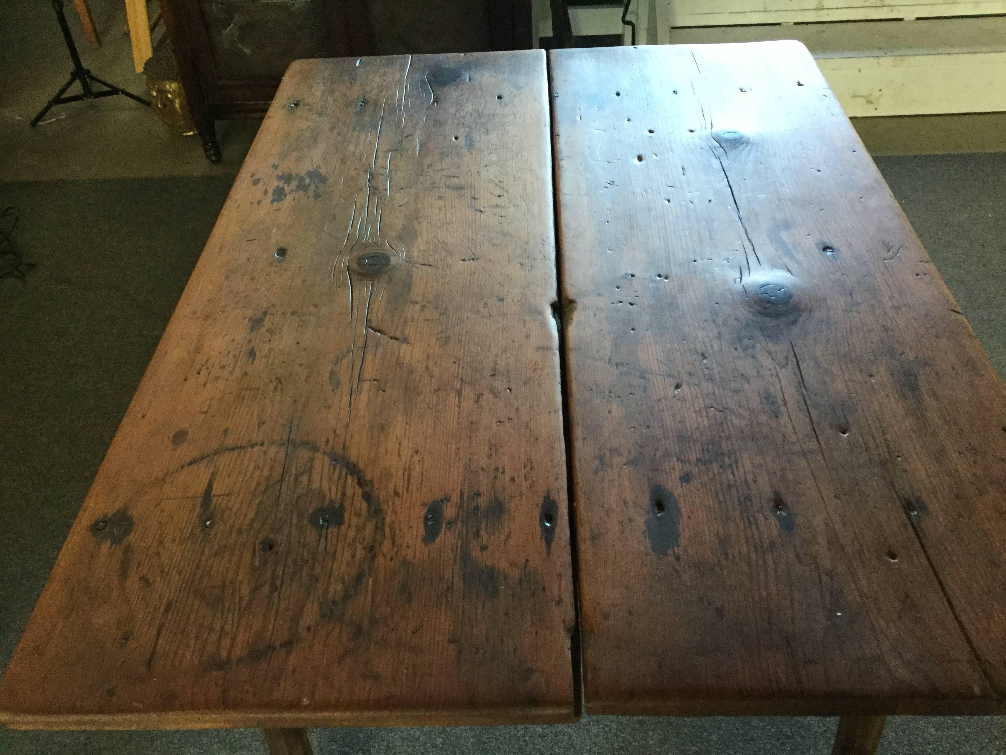 Late 19th Century 19th Century American Primitive Table For Sale