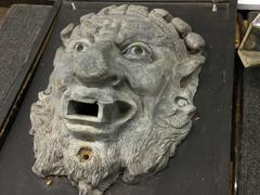 Neptune Fountain Head Garden, 19th Century, France