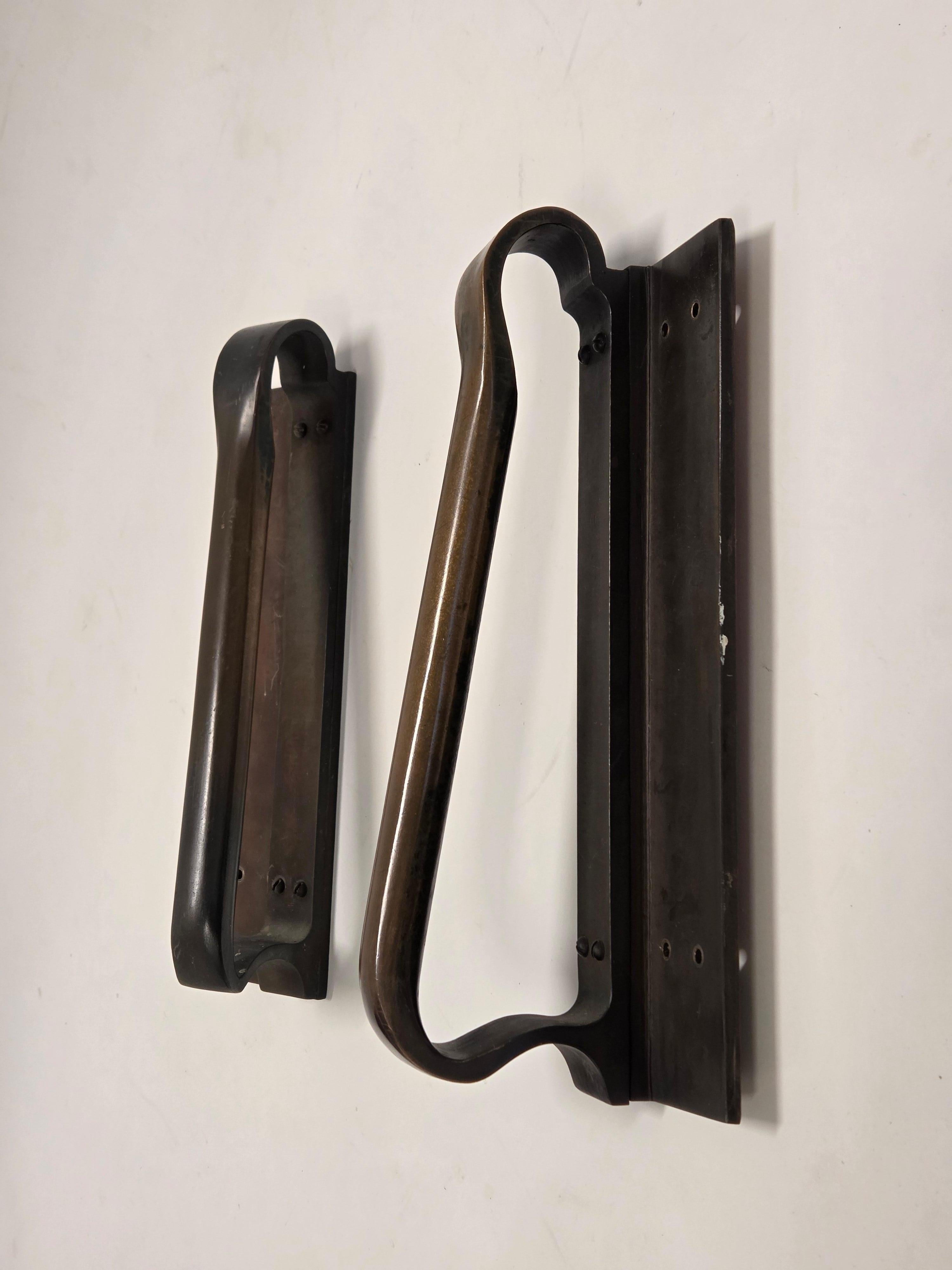 Türgriffe aus Bronze von Alvar Aalto für Valaistustyö im Angebot 1