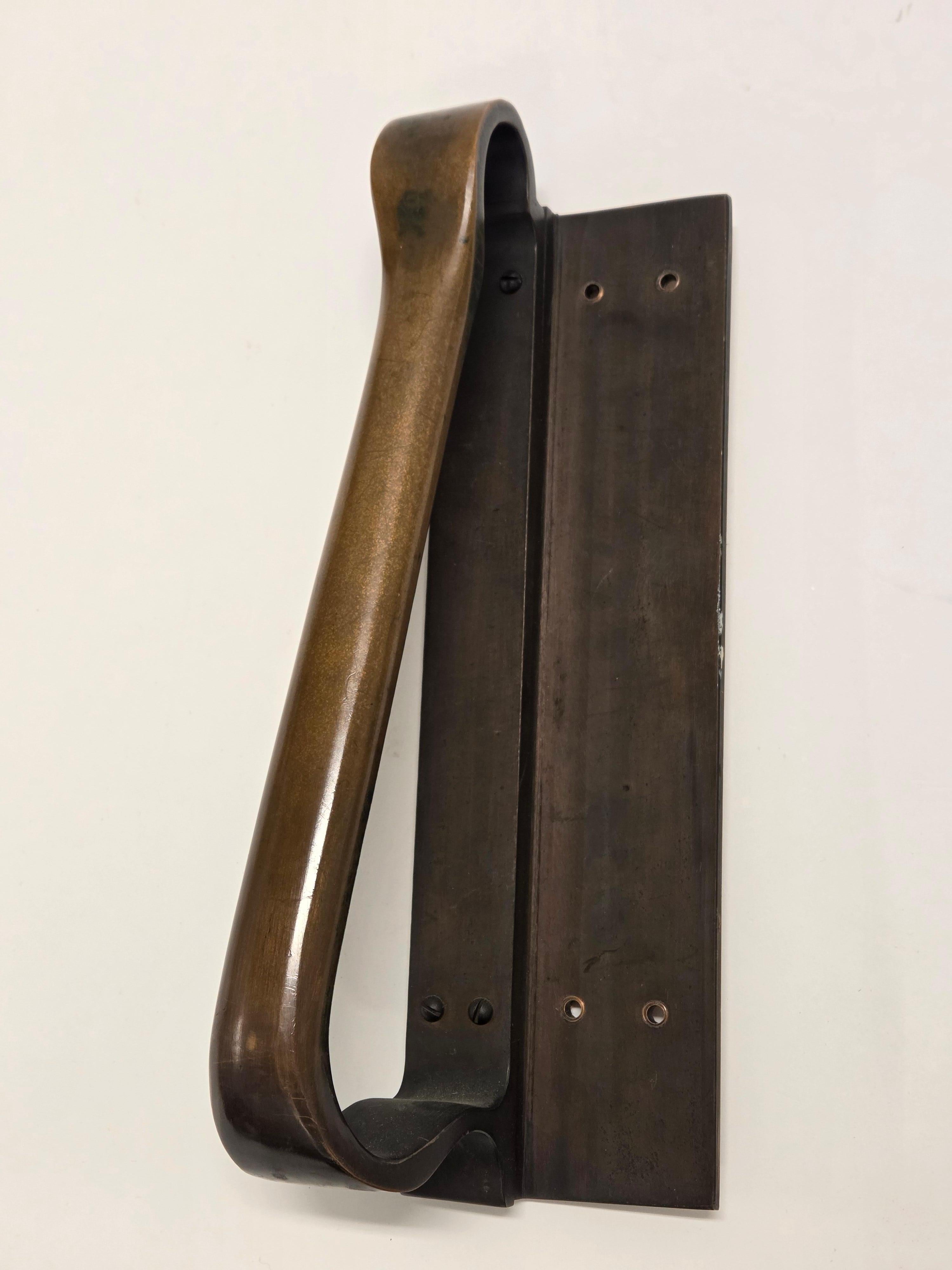 Türgriffe aus Bronze von Alvar Aalto für Valaistustyö im Angebot 3