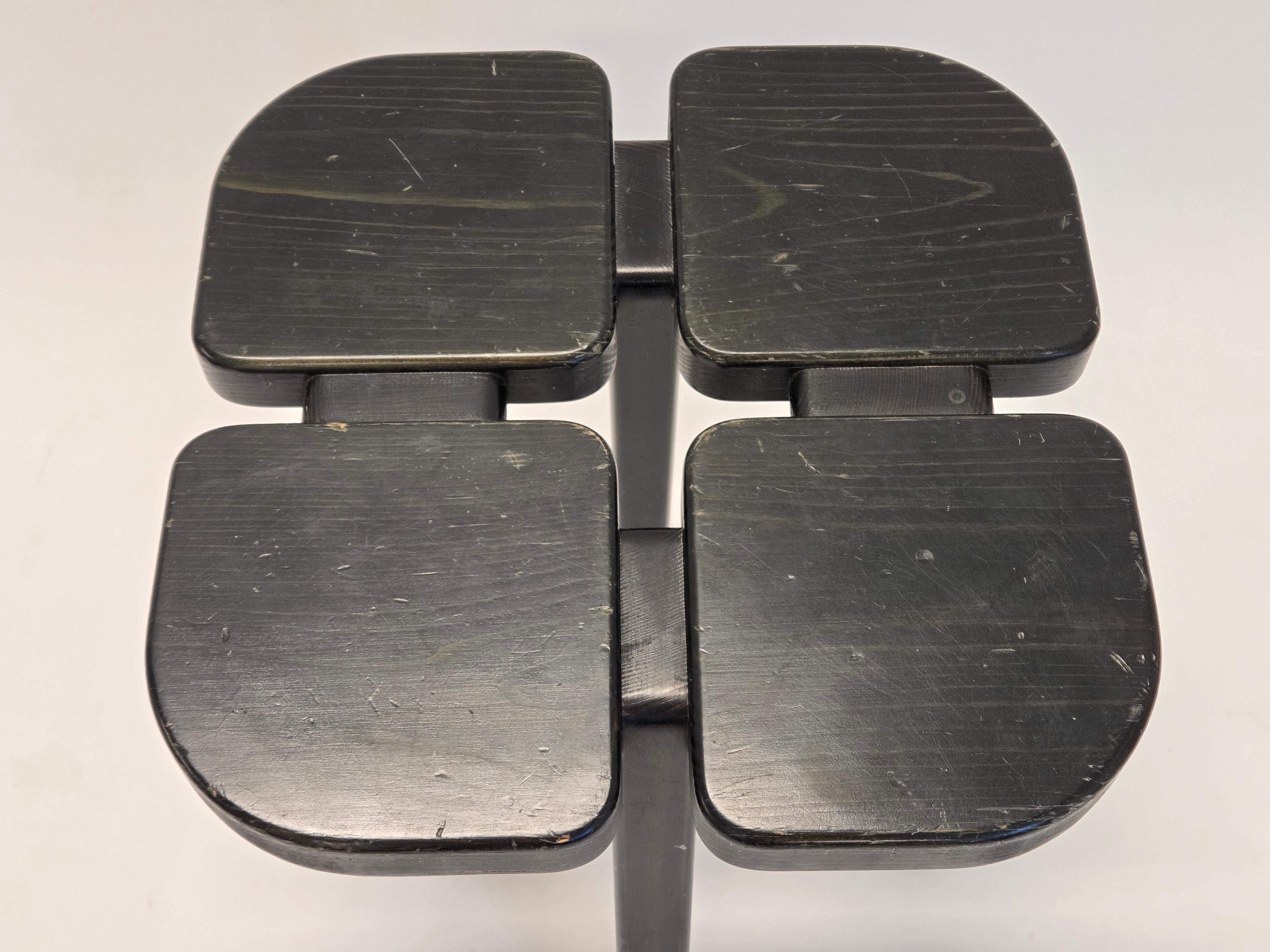 Scandinavian Modern Apila Stool by Rauni Peippo for Stockmann, 1950s For Sale